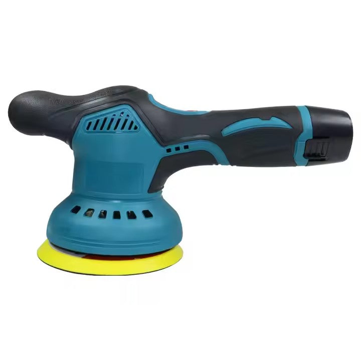 Aparat Polish AT PERFORMANCE®, Auto Electric 36V, 2 Acumulatori, Fără Fir, 8 Viteze, 2500–5000 RPM, Portabil, Albastru/Negru